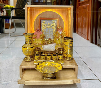 Bàn thờ Thần Tài 300 triệu